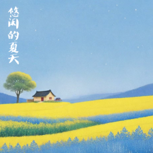 悠闲的夏天钢琴简谱 数字双手