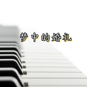 梦中的婚礼-钢琴谱