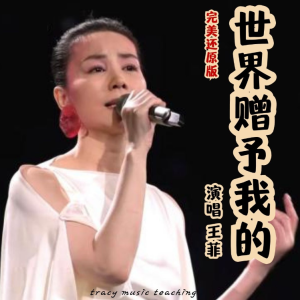 王菲《世界赠予我的》完美还原版，歌词版
