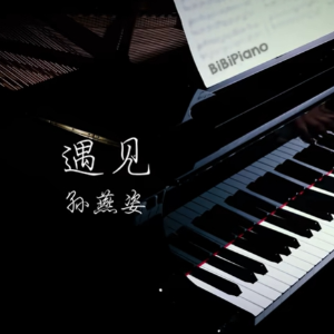 【BiBiPiano版】遇见 -  孙燕姿（温柔治愈）-钢琴谱