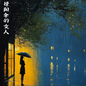 撑阳伞的女人钢琴简谱 数字双手