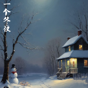 一个冬夜/A Winter's Night 【思绪】-钢琴谱