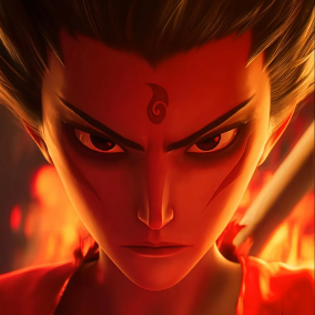 就是哪吒《哪吒之魔童闹海》主题曲C调简易版-钢琴谱