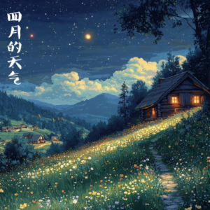 四月的天气钢琴简谱 数字双手