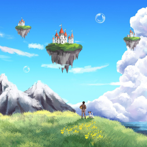 天空之城（简易无八度版）-钢琴谱