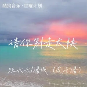 请你别走太快钢琴简谱 数字双手