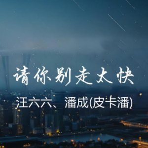 请你别走太快钢琴简谱 数字双手
