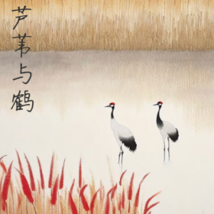 芦苇与鹤钢琴简谱 数字双手