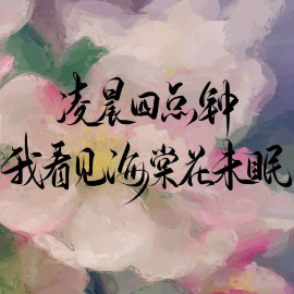 四点的海棠花未眠 C调简易版  渡钢琴谱
