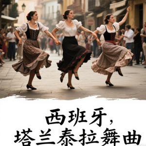 TRANTELLA ESPAGNOLE 西班牙塔兰塔拉舞曲，比赛演出曲目3~4水平-钢琴谱