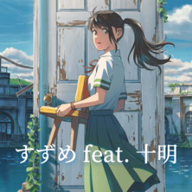铃芽之旅主题曲原调完整版すずめ feat.十明 (铃芽)钢琴谱完整版-野田洋次郎-铃芽之旅主题曲-钢琴谱