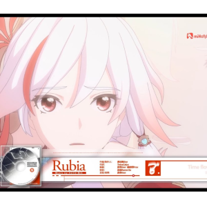Rubia钢琴简谱 数字双手