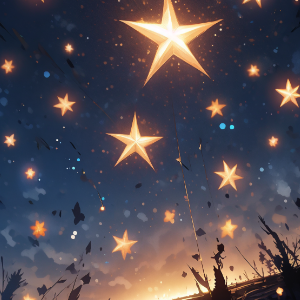 点星 （四手联弹）- Point The Star-钢琴谱