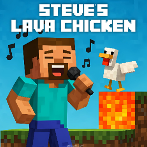 Lava Chicken （四手联弹）C调-《我的世界》大电影 插曲-钢琴谱