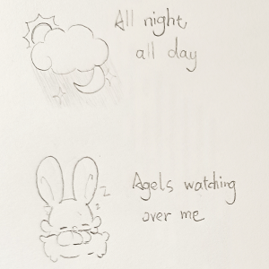 Angels Watching Over Me（天使守护着我）（钢琴伴奏）-钢琴谱