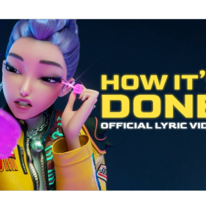 【KPOP猎魔女团】带歌词《How It's Done》钢琴独奏版~星之钢琴~-钢琴谱