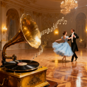 Gramofon Waltz 《留声机圆舞曲》-钢琴谱