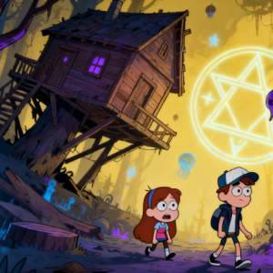 怪诞小镇OP《Gravity Falls Opening》-钢琴谱