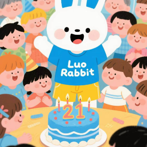生日快乐歌（罗兔兔六手联弹版）-钢琴谱