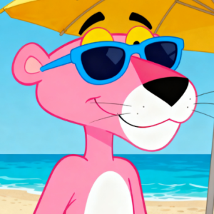C调版粉红豹《The Pink Panther》-钢琴谱