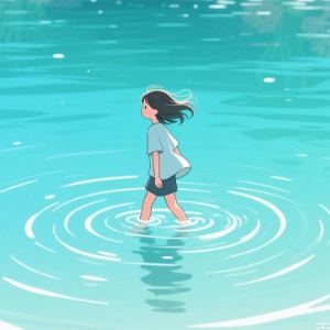 水中散步-钢琴谱