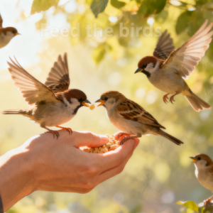 Feed the birds钢琴简谱 数字双手