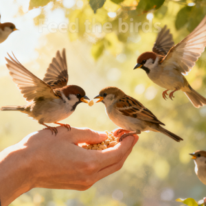 Feed the birds钢琴简谱 数字双手