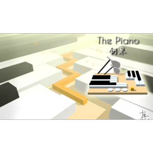 The Piano(钢琴) — Dancing Line OST 钢琴改编-钢琴谱