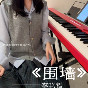 《围墙》李玖哲-超还原完整版钢琴曲-钢琴谱
