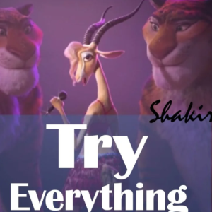 《Try Everything》C调-钢琴谱