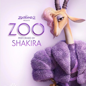 《Zoo》C调，疯狂动物城2主题曲-钢琴谱