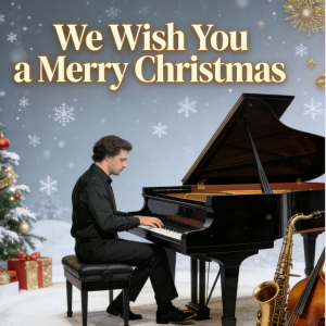 We Wish You a Merry Christmas钢琴简谱 数字双手