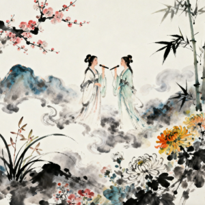 对花钢琴简谱 数字双手