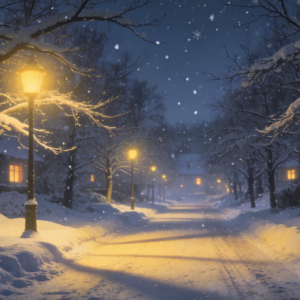 Winterabend钢琴简谱 数字双手