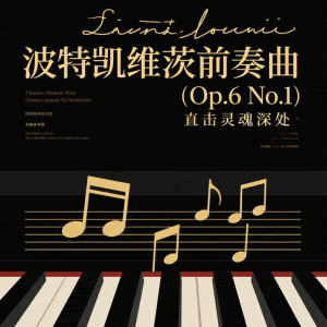 波特凯维茨前奏曲超美抒情-钢琴谱