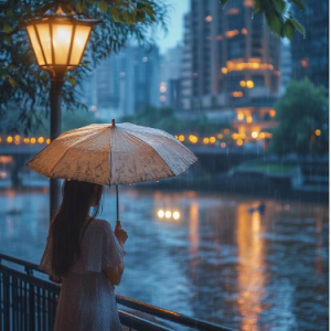 下雨的时候 SOMETIMES WHEN IT RAINS 简易版钢琴谱