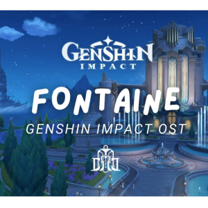 【原神】《枫丹-夜晚BGM》钢琴独奏版~星之钢琴~-钢琴谱