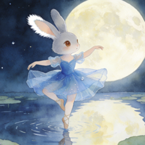 Moon bunny waltz钢琴简谱 数字双手