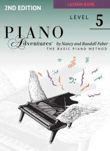Piano Adventures Lesson Book Level 5(菲伯尔英文版)钢琴谱