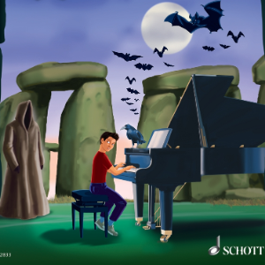 梅林法师钢琴简谱 数字双手