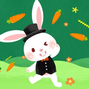 魔法兔子钢琴简谱 数字双手 魔力小孩儿歌（Magikid）