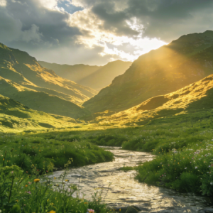 《青山绿野》-钢琴谱