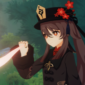 尽在吾辈（《原神》胡桃角色演示《生人勿近》）-钢琴谱