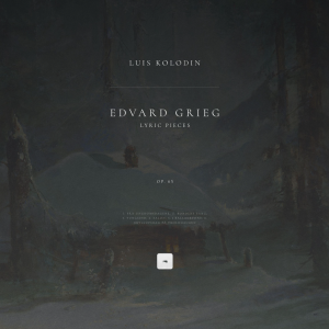 格里格 钢琴抒情小品 农夫之歌 Lyric Pieces Op.65 No.2, Bondens Sang 原版带指法 钢琴独奏谱-钢琴谱