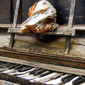 黑色的伞钢琴简谱 数字双手 柳为