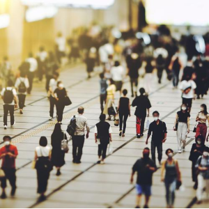 忙碌的生活「人山人海」-钢琴谱