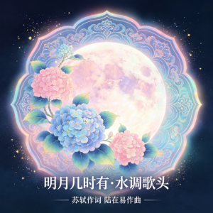 水调歌头·明月几时有钢琴简谱 数字双手 苏轼