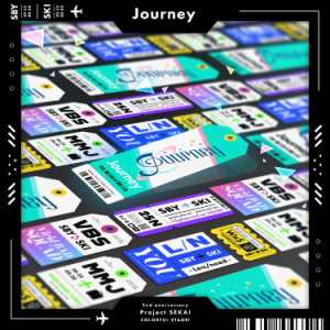 [初音ミク]Journey -《世界计划 多彩舞台 feat. 初音未来》二周年纪念曲-钢琴谱