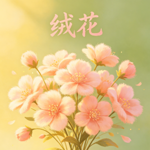 绒花f调弹唱版李谷一-钢琴谱
