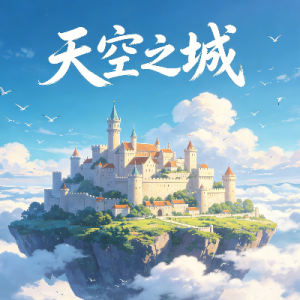 天空之城钢琴简谱 数字双手